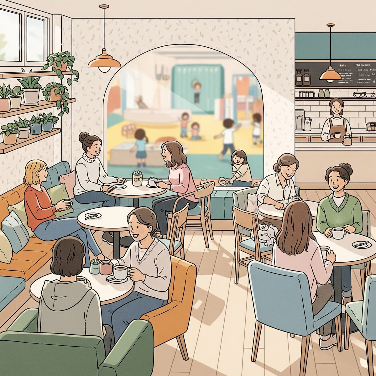 Welcoming community café space