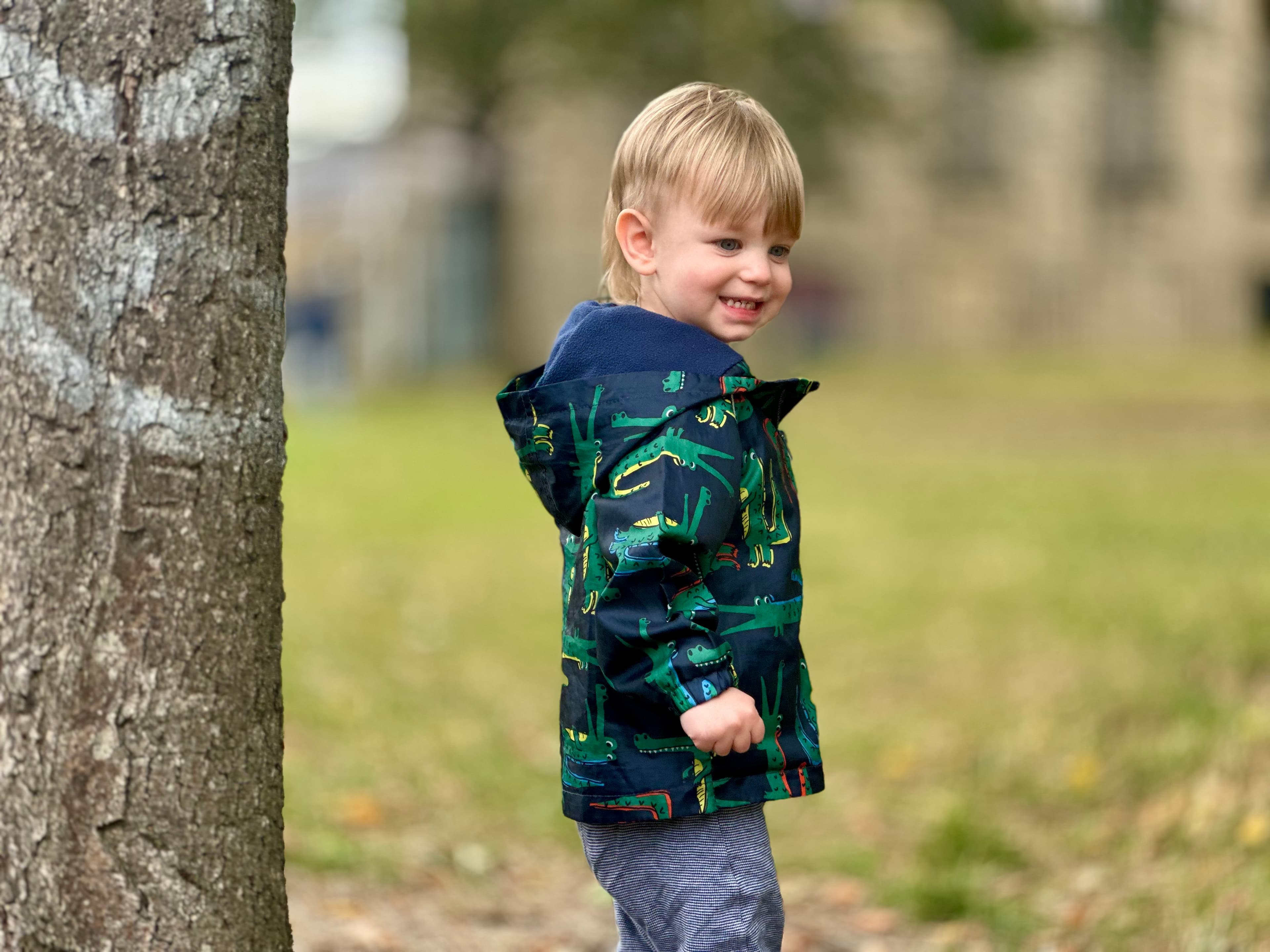Noa smiling, showing his beautiful spirit