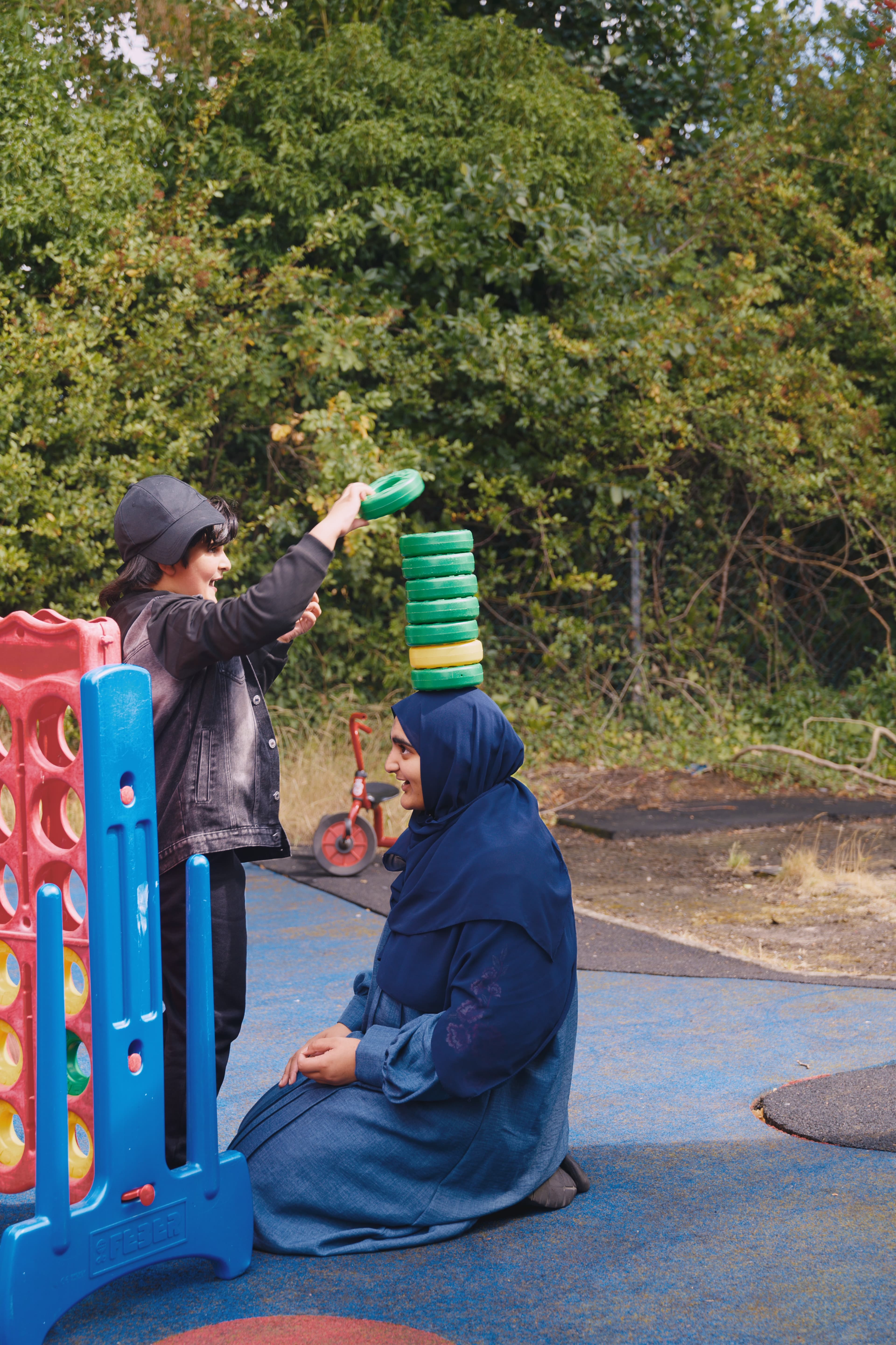 Families and children at a Noa's Place session